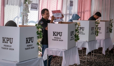 Voting Begins in Indonesia General Elections